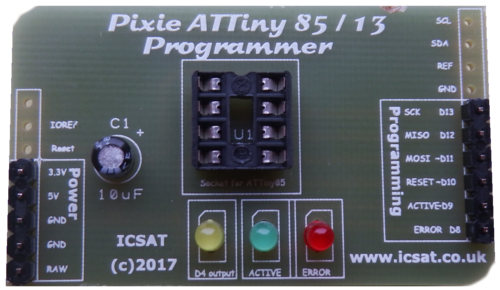 Pixie ATTIny85 Programmer